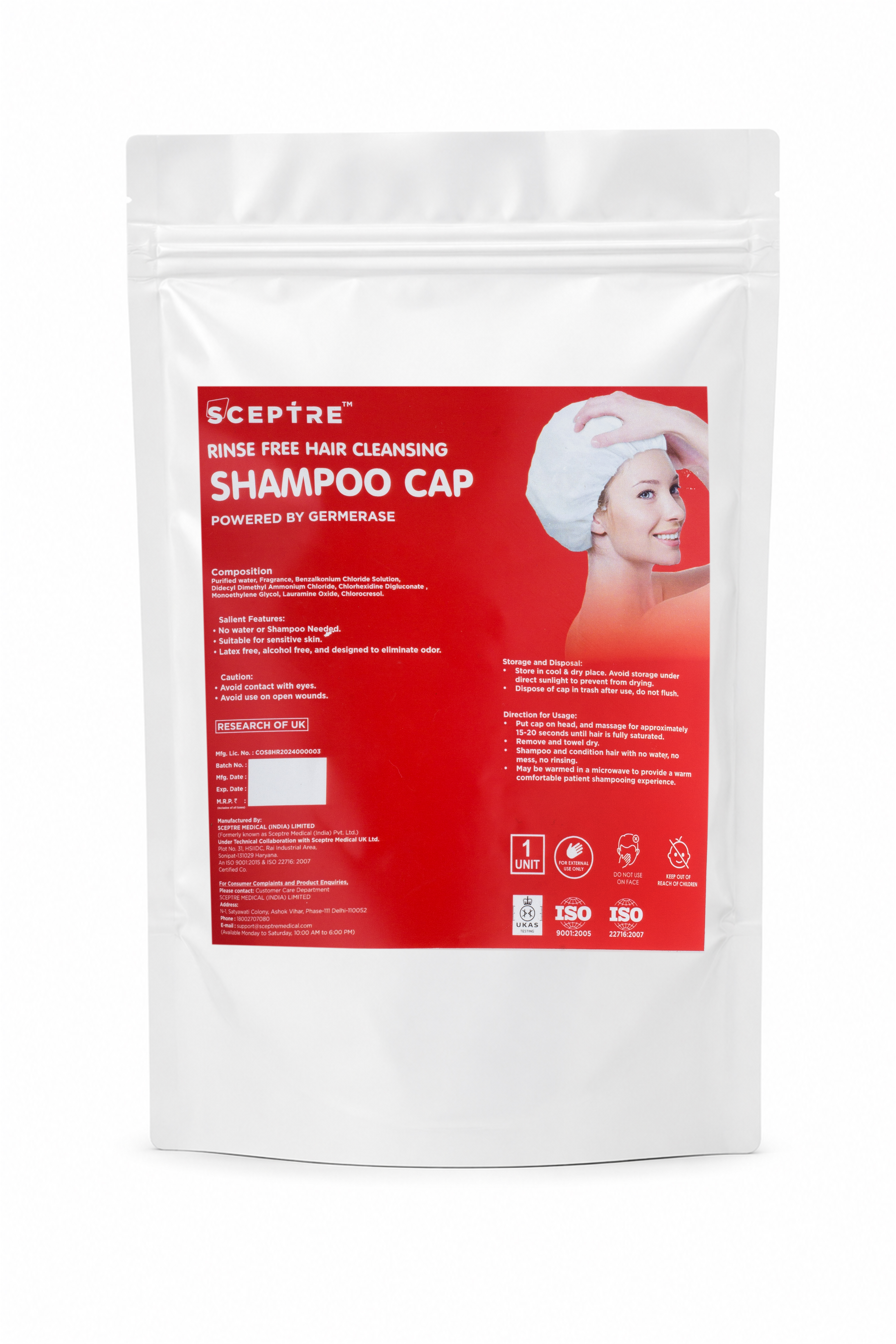 SHAMPOO CAP